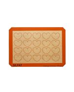 Silpat 20 Heart Half Size Baking Mat - Limited Edition