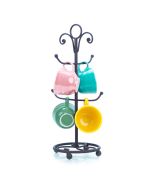 Tripar International 4-Arm Mug Stand | Mahogany