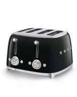 SMEG 4-Slot Toaster (Black)
