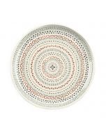TarHong Planta Tabletop 10.5" Round Dinner Plate | Desert Mandala