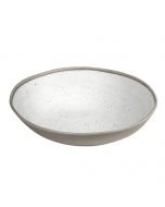 TarHong Retreat Pottery 12" Serving Bowl | White Bamboo