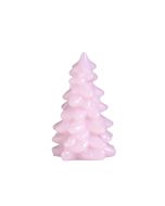 image shows Mosser Glass Holiday Collection 2.75" Tree Figurine | Crown Tuscan  against a blank, white background