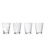 Villeroy & Boch 6.75oz Set of 4 Assorted Tumblers | Dressed Up