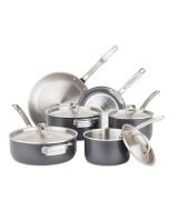 5 Ply Hard Stainless 10 Piece Cookware Set by Viking