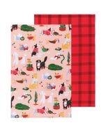 Danica Jubilee Printed Dishtowels (Set of 2) | Holiday Hounds