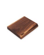 John Boos 887 Rustic Edge Walnut Cutting Board 13x12 - WAL-RST1312175