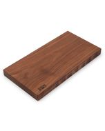 John Boos 1887 Black Walnut Rustic-Edge 21" Cutting Board