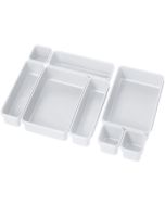 OGGI Interlocking Bins (8-Pack) | White