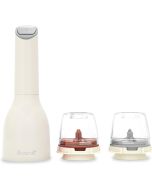 image shows FinaMill Classic Battery Spice Mill | Soft Cream  against a blank, white background