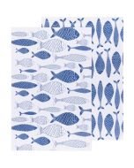 Now Designs Floursack Dishtowels | Royal Blue Fish Market