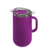 image shows Served 66oz Insulated Drinkware Pitcher | Grape  against a blank, white background  