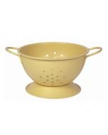 Now Designs Small Stainless Steel Colander | Matte Sunrise
