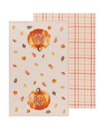 Now Designs 18" x 28" Printed Dishtowels (Set of 2) | Hello Fall