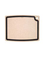 image shows Epicurean Gourmet Series Large Cutting Board | Natural/Slate against a blank, white background