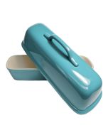 Sassafras Superstone Covered Baker | Aquamarine Glaze