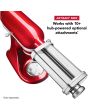 KitchenAid - Artisan Mini 3.5 Quart Tilt-Head Stand Mixer KSM3316XCA - Candy Apple Red - Thumbnail 5