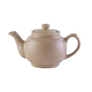 Price & Kensington 6-Cup Teapot - Matte Taupe 