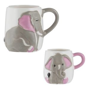 Price & Kensington Elephant Mugs | Set Of 2                       