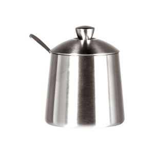 Frieling 10oz Sugar Bowl with Spoon | Brushed Finish 