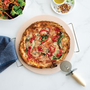 Nordic Ware Italian Pizza Stone Set