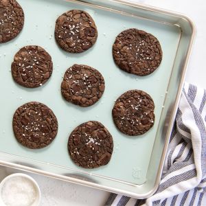 Nordic Ware Silicone Baking Mat | 11 x 16 shown with cookies
