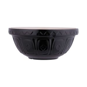 image shows Mason Cash Color Mix Collection S18 (2.85 Qt) Mixing Bowl | Black   against a blank, white background