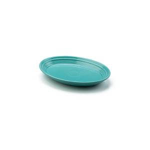 9.6" Oval Platter with a Turquoise Glaze - 0456107 Fiesta
