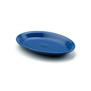 13.6" Oval Platter with a Lapis Blue Glaze - 0458337 Fiesta