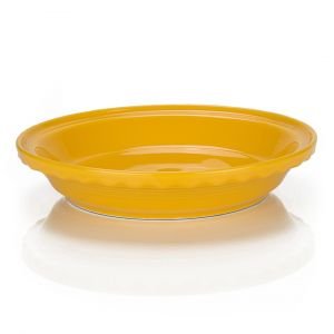 Fiestaware-Large-10.25-inch-Pie-Dish-Daffodil-0487342