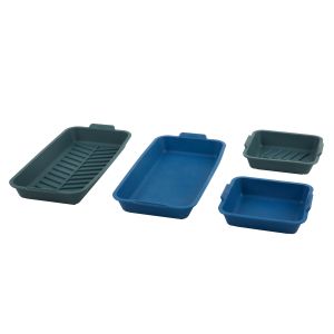 Trudeau 4-Piece Silicone Baking Sheet Divider Set