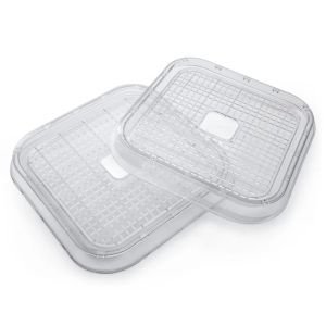 Presto® Dehydro® Digital Electric Food Dehydrator | Square Accessories - Add-on Nesting Food Dehydrator Trays (Set of 2)