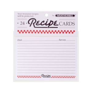Harold 3x5 Recipe Cards, 24ct: 064