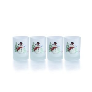 Fiesta® 14oz Double Old Fashioned Glasses (Set of 4) | Snowman
