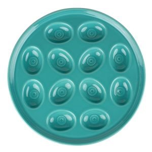 Fiestaware Deviled Egg Tray - Turquoise Blue (0724107)