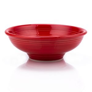 Scarlet Red Fiesta Dinnerware Pedestal Bowl: 64 Ounces, 765326