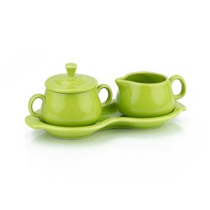 Fiesta® Sugar & Cream Tray Set | Lemongrass