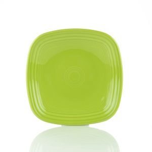 Square Luncheon Plate (9 1/4") from Homer Laughlin Fiesta Dinnerware: Lemongrass Green, 920332