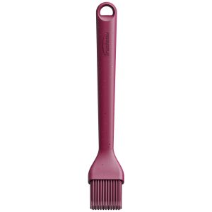  image shows Trudeau Clever by Nature Basting Brush | Burgundy against a blank, white background