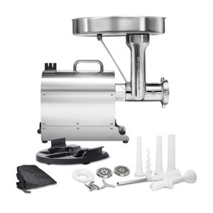 Weston #22 Pro Series Meat Grinder & Sausage Stuffer: 1120 Watts, 1.5 HP