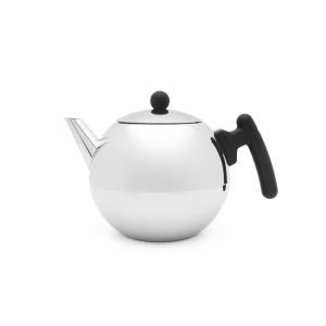 Bredemeijer Bella Ronde 41oz Teapot | Stainless Steel
