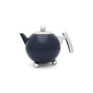 Bredemeijer Bella Ronde 41oz Teapot (Oxford Blue)