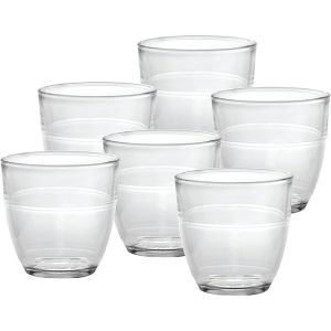 Duralex Le Gigogne 6-Piece 7 3/8 oz Glass Set | Clear                              