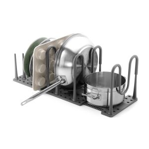 Umbra Peggy Cookware Organizer | Charcoal
