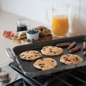 Nordic Ware 2-Burner High-Sided Griddle