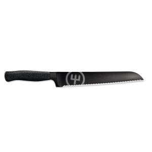 Wusthof Performer 9" Double Serrated Bread Knife pointing right