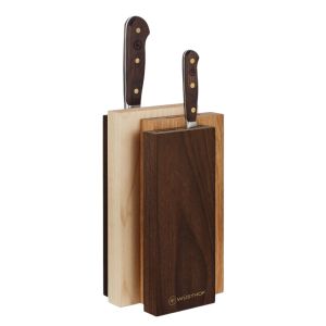 image shows WÜSTHOF Crafter 3-Piece Knife Block Set  against a blank, white background