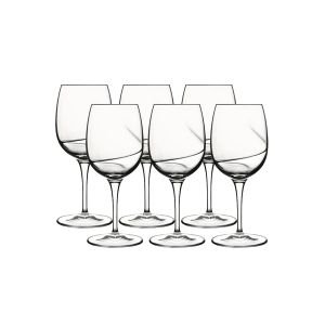 Luigi Bormioli Vinoteque 12.75 oz Red Wine Glasses Set of 6, 6  Count (Pack of 1),: Wine Glasses: Wine Glasses
