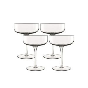 Luigi Bormioli Sublime Champagne/Coupe Glasses (Set of 4) | 10.25oz 