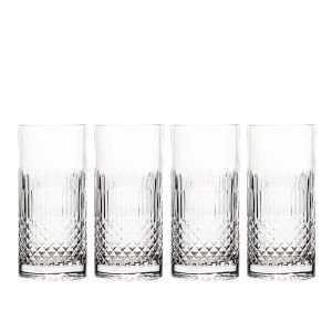 Luigi Bormioli Diamante Beverage 16oz Glass | Set of 4