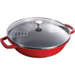 Staub Perfect Frying Pan 12" - Cherry Red 1312906